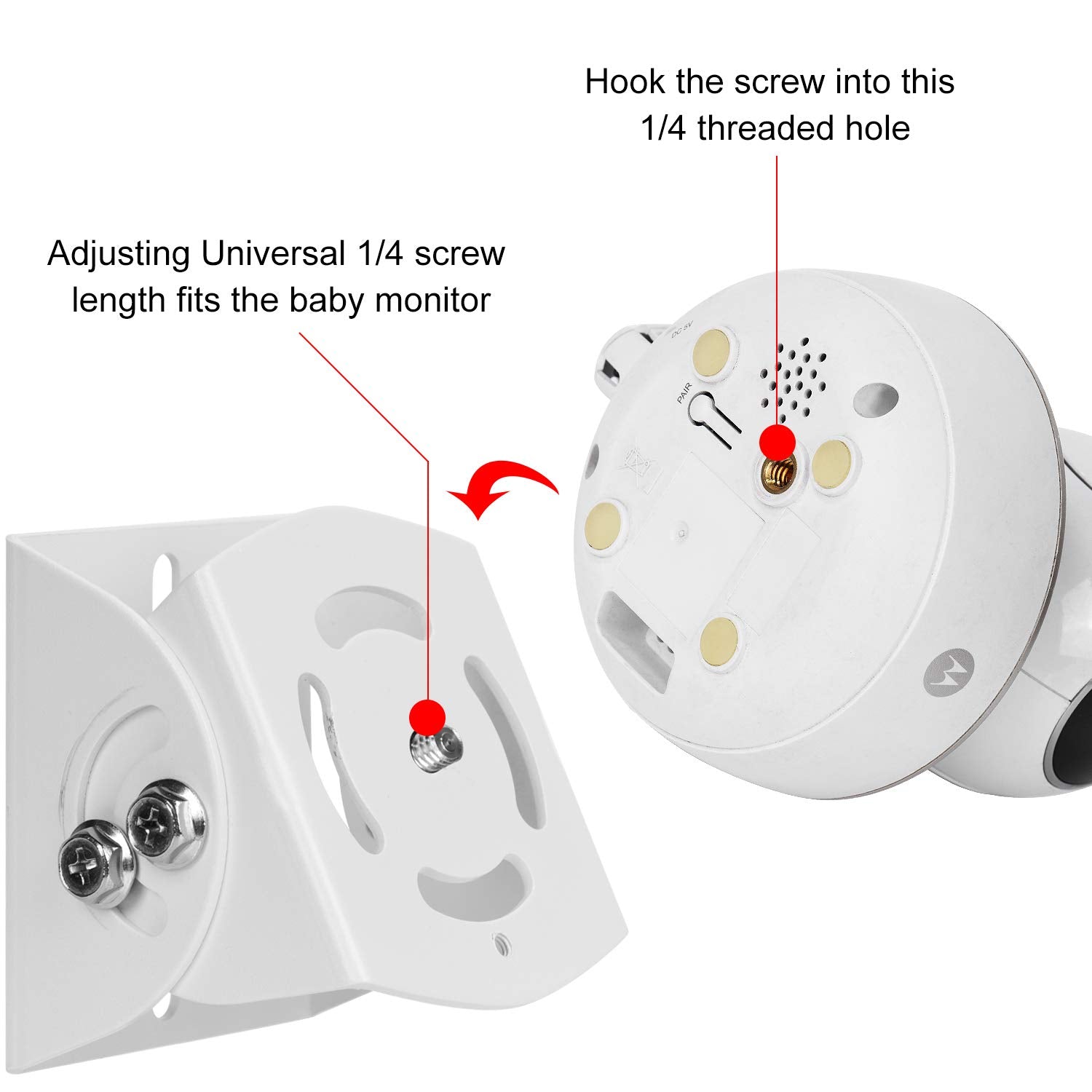 ALERTCAM aluminum alloy construction delivers sturdy, rust-resistant support
