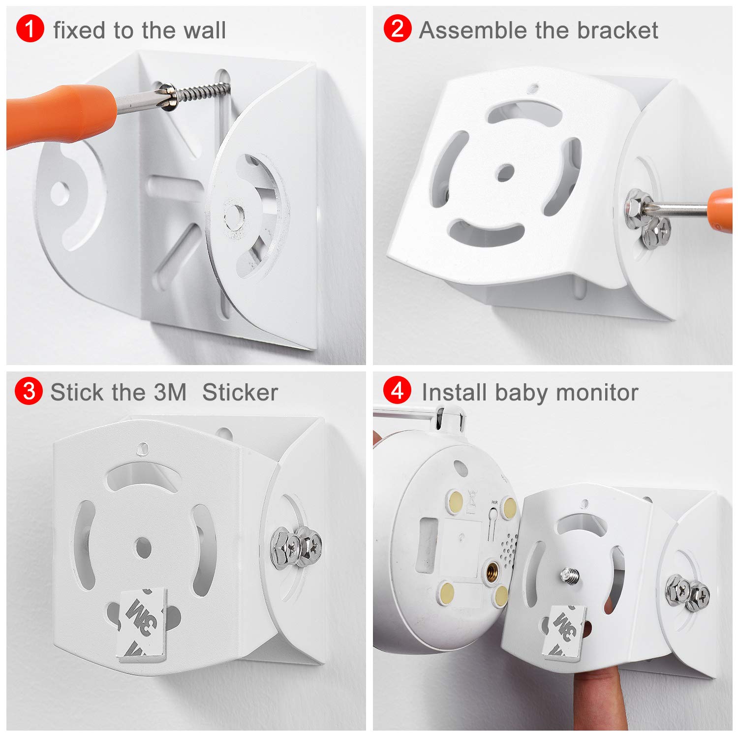 ALERTCAM ceiling or wall mounting supports versatile placement options