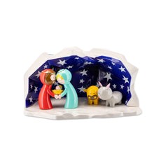 Alessi AGJ01 W Happy Eternity Baby five-figurines nativity centerpiece