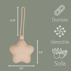 Ali+Oli pacifier holder case is dishwasher safe for quick, hygienic cleaning.
