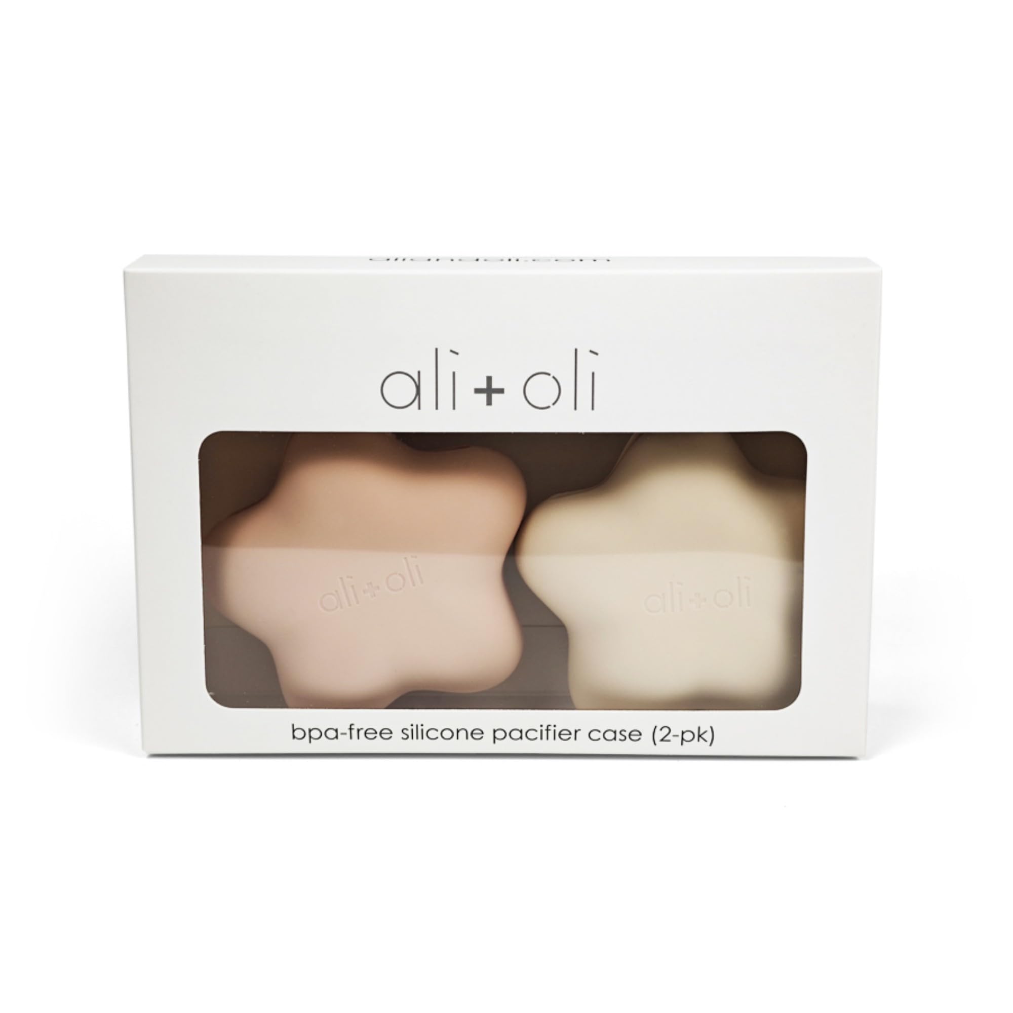 Ali+Oli case's neutral tone fits any nursery or stroller setting.
