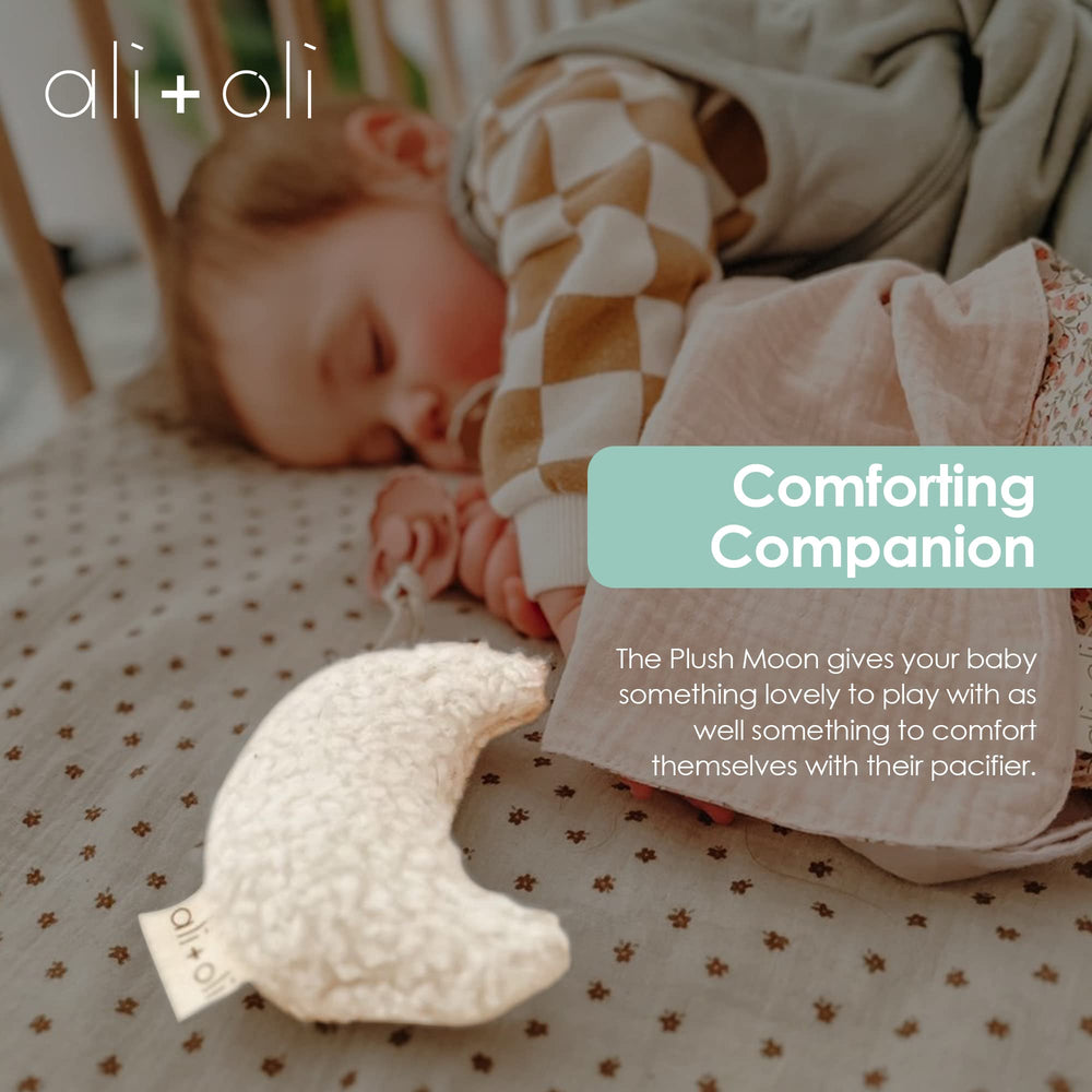 Ali+Oli sand-star design offers cute decor and reliable pacifier keeping