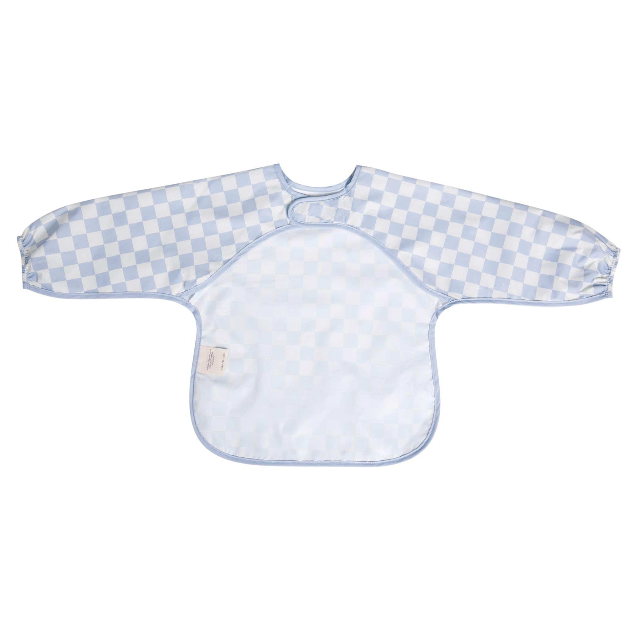 Ali+Oli Smock Bib machine-washable durability for daily use.