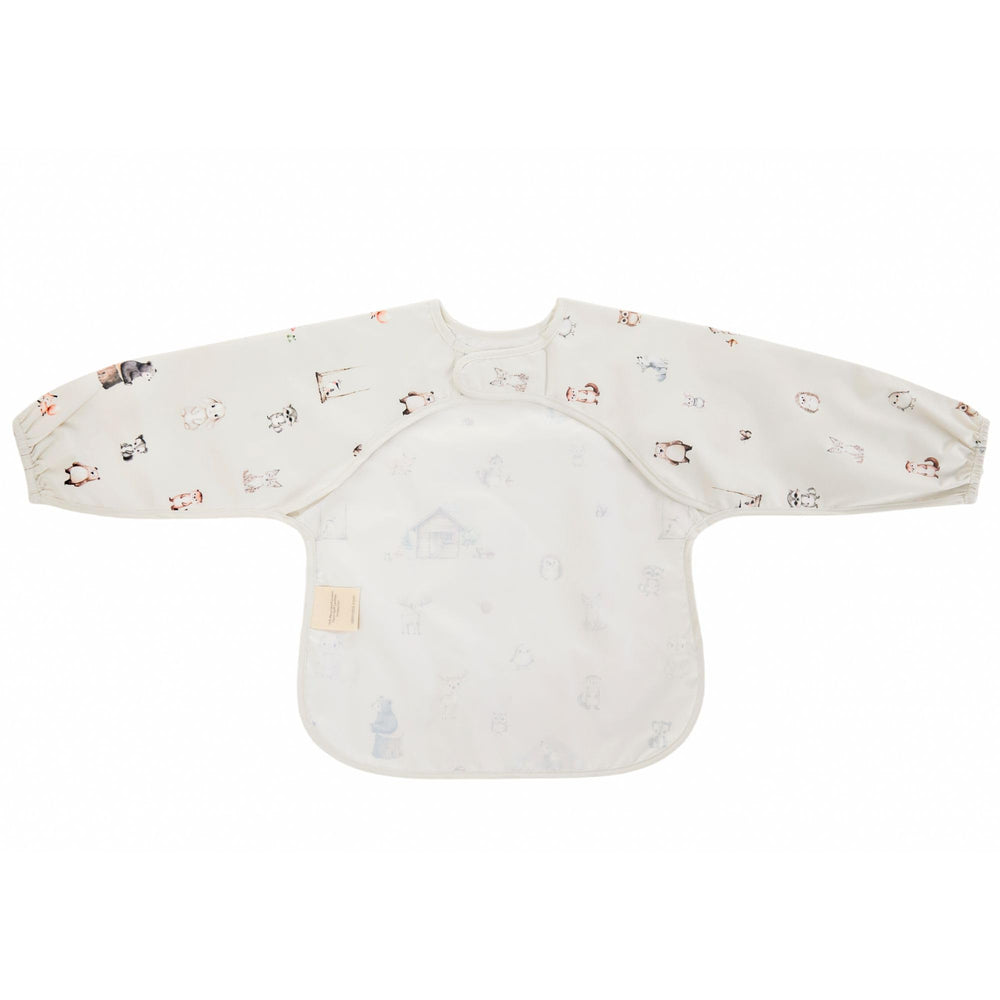 Ali+Oli Smock Bib vinyl-free and lightweight for daycare use
