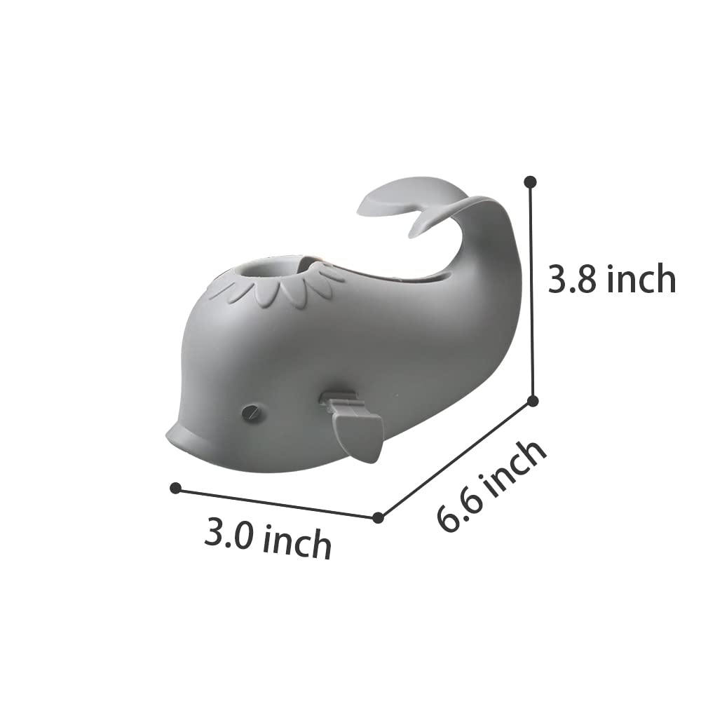 ALIBEBE bath spout cover installs easily on most faucets for quick protection