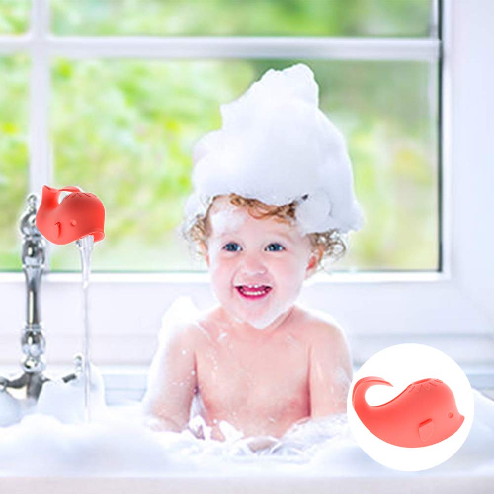 ALIBEBE BPA-free silicone faucet cover supports gentle baby contact