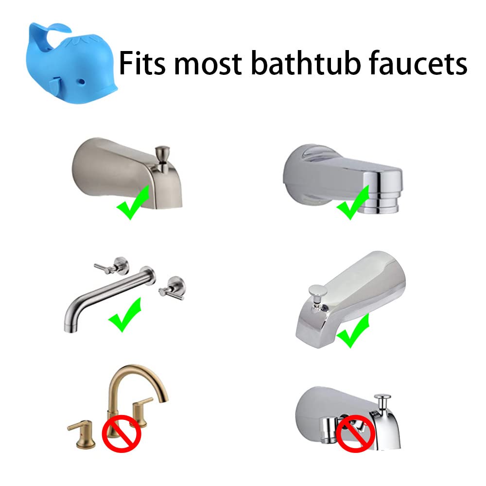 ALIBEBE faucet cover BPA-free silicone indicates safe, easy-to-clean material