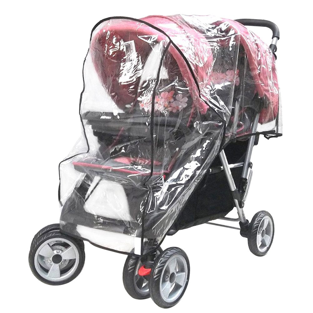 Aligle Weather Shield see-through view maintains eye contact with baby