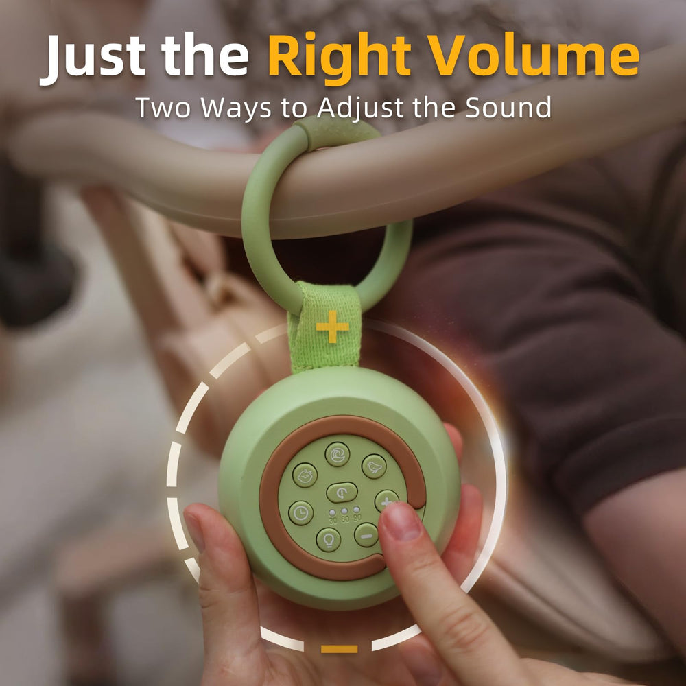 alilo Pocket Soother three light modes for gentle visual cues