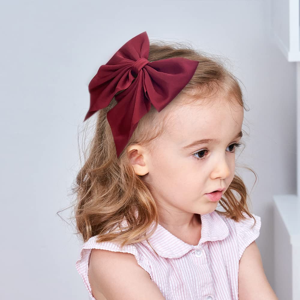 ALinmo colors 20 bows set shows versatile pastel shades for outfits.