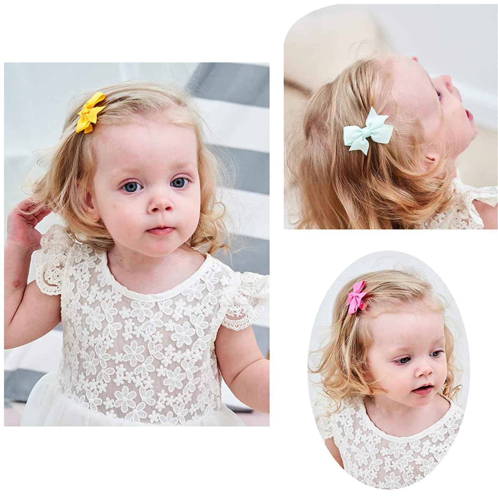 ALinmo fully lined clips prevent snagging during styling sessions.