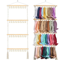 ALinmo headband holder wall-mount showcases organized headbands for quick prep.