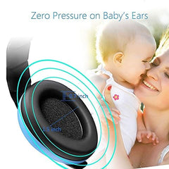 Alitamei adjustable headband blue ensures snug zero-pressure fit during playtime.