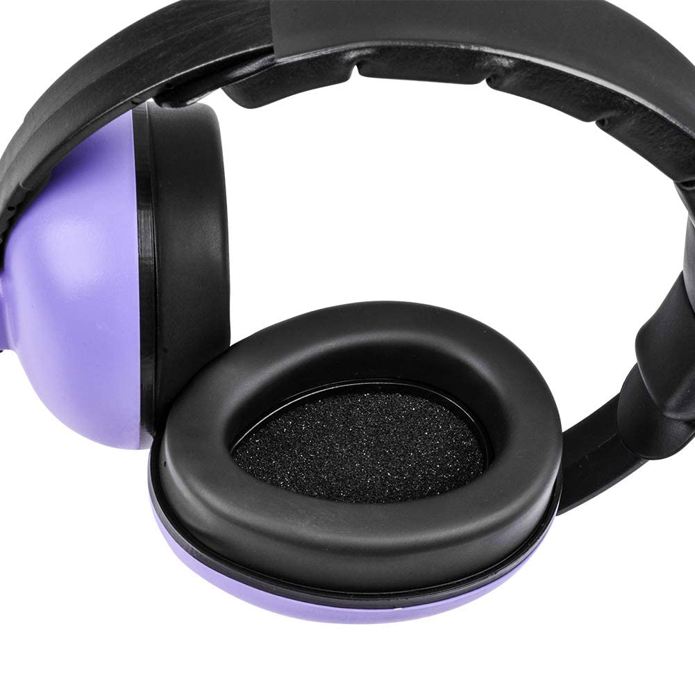 Alitamei adjustable headband earmuffs on kids, secure fit as they grow