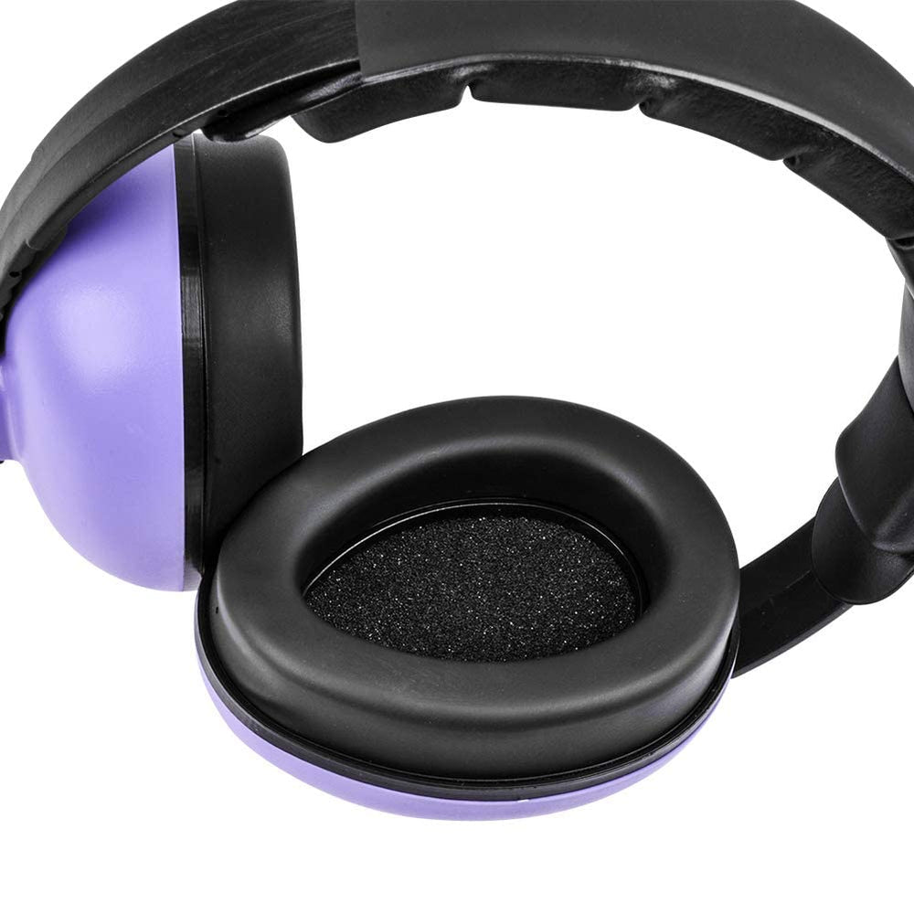 Alitamei adjustable headband earmuffs on kids, secure fit as they grow