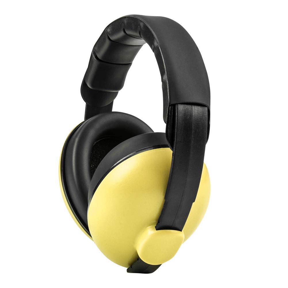 Alitamei adjustable headband yellow headphones ensure comfortable extended wear