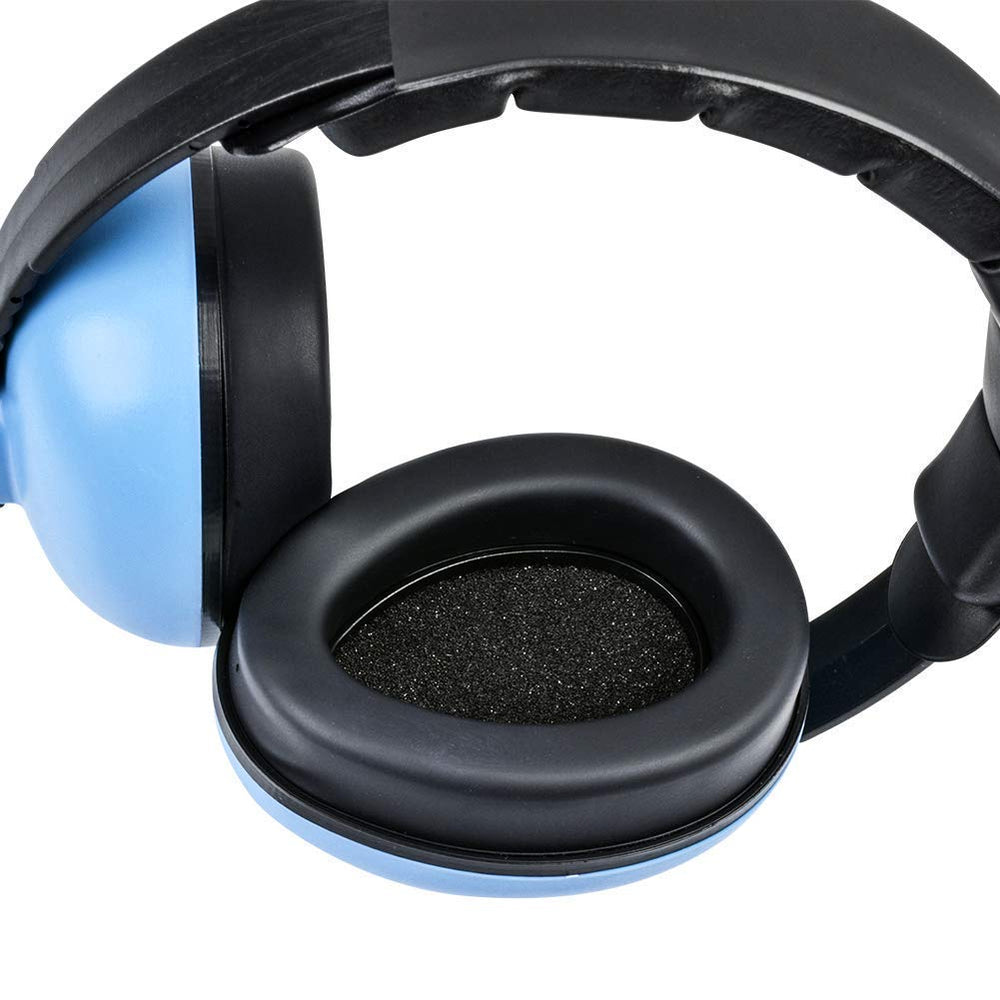 Alitamei baby ear protection blue helps during fireworks or air shows.