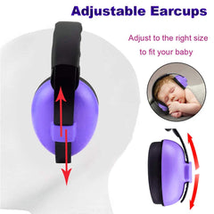 Alitamei baby ear protection with soft padding, gentle shield for baby ears