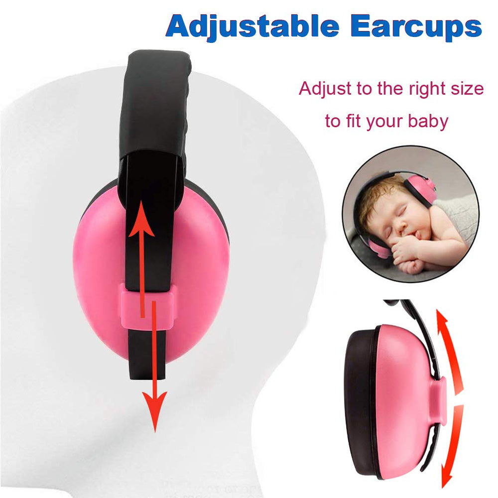 Alitamei soft padded design ear muffs provide gentle comfort for extended wear.