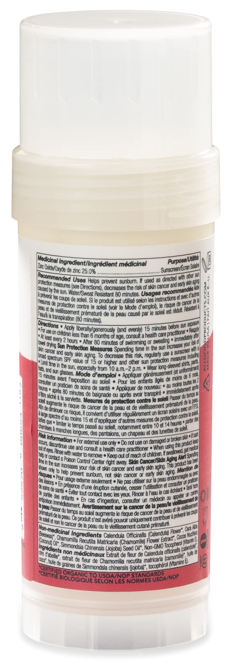 All Good Sunscreen Butter Stick packaging keeps travel-ready protection on-hand.