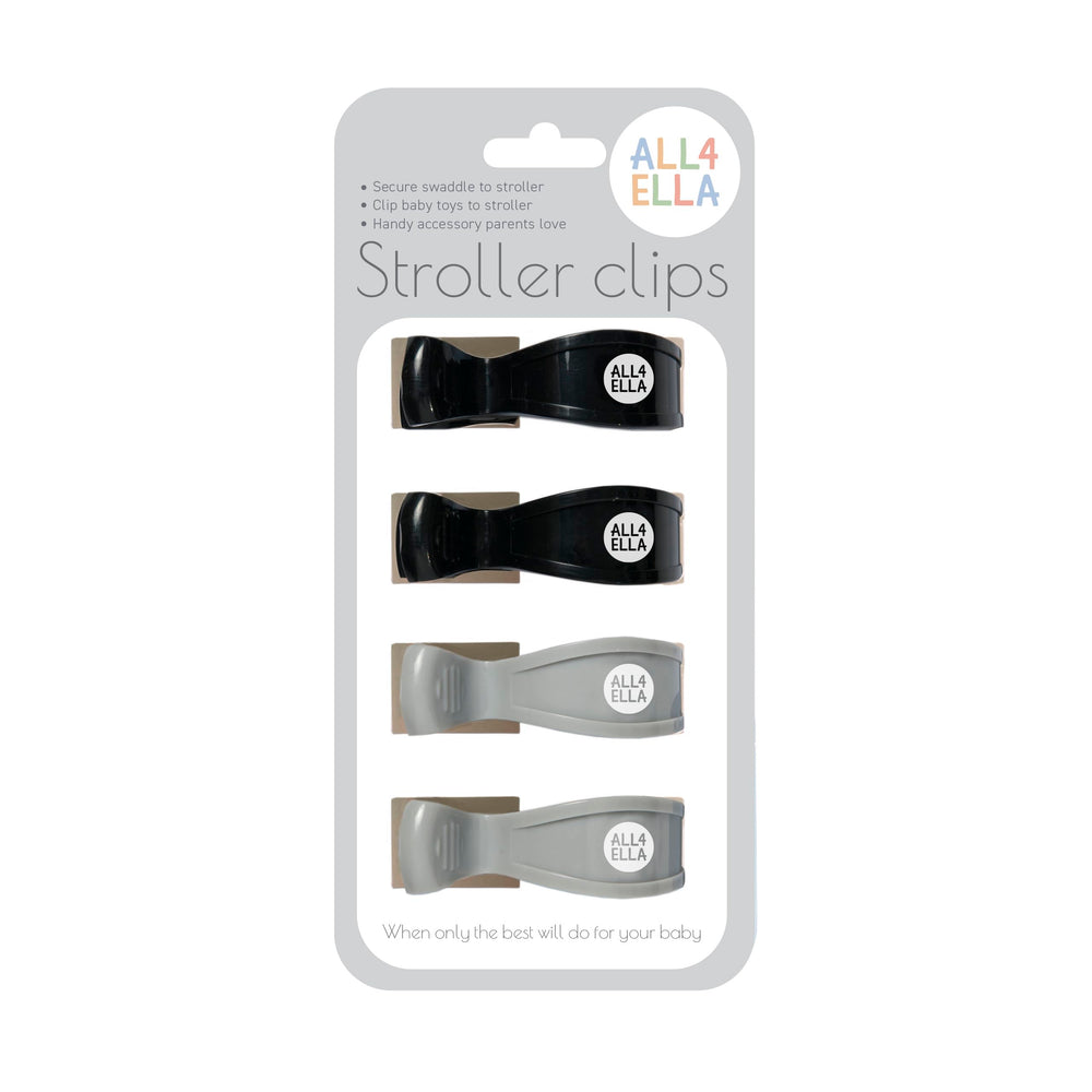 All4Ella easy-attachment demo shows simple securing to most strollers.