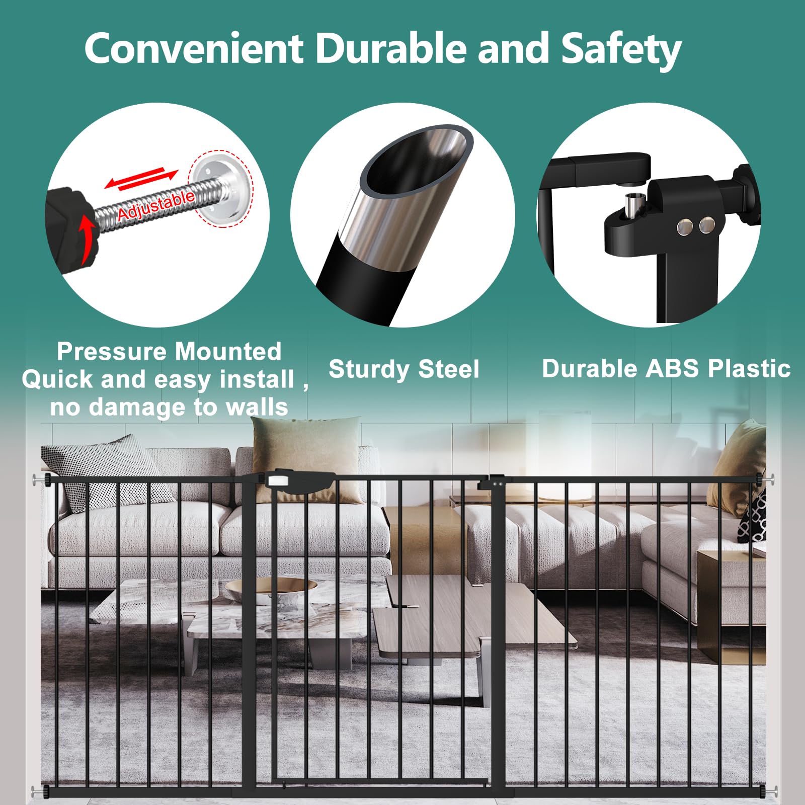 ALLAIBB auto-close-mechanism ensures the gate closes after passing through.