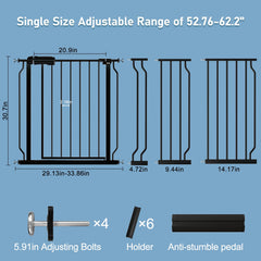 ALLAIBB double-lock safety release ensures toddlers struggle less to open.
