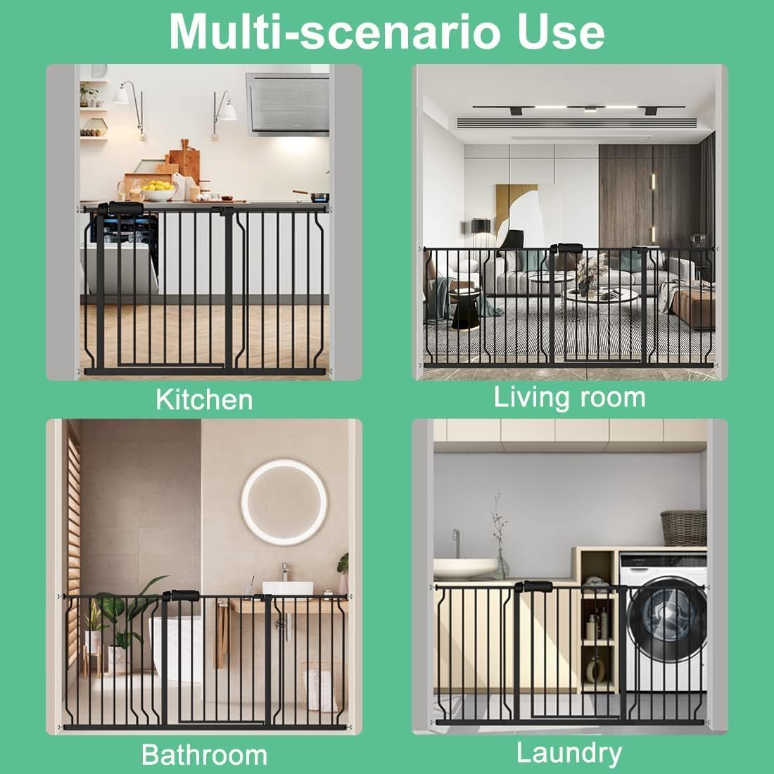 ALLAIBB easy-install setup showing tool-free mounting for quick family-friendly placement