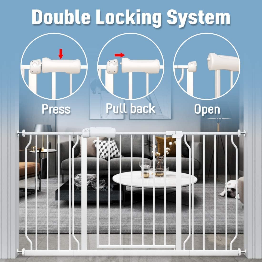 ALLAIBB walk-through gate with dual-sided access enables one-handed passage
