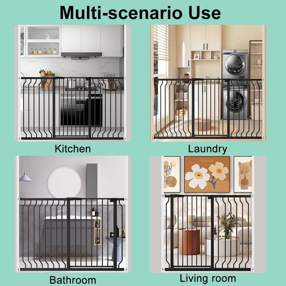 ALLAIBB White two-way opening supports flexible entry and exit in busy homes