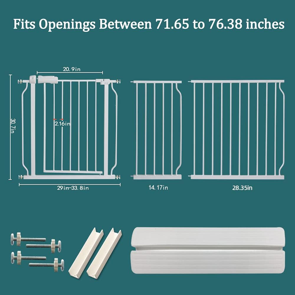 ALLAIBB kitchen and living room setup with safety gate