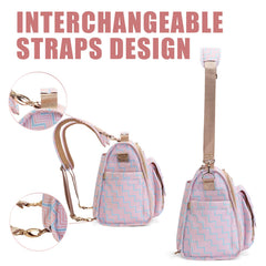 ALLCAMP Diaper Backpack bottle pockets ready for on-the-go feeding