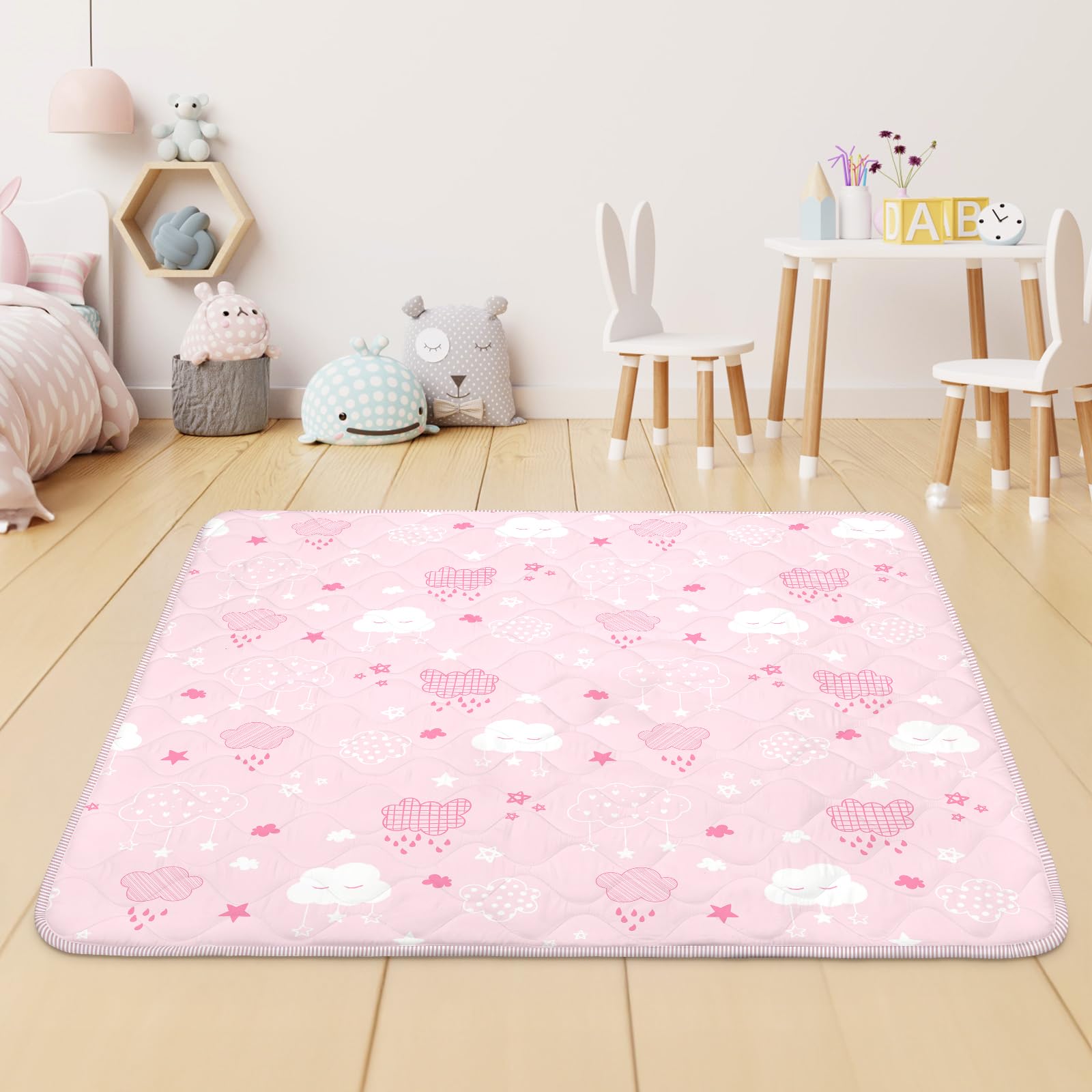 Alldomess easy-clean fabric supports quick spot cleaning between uses.
