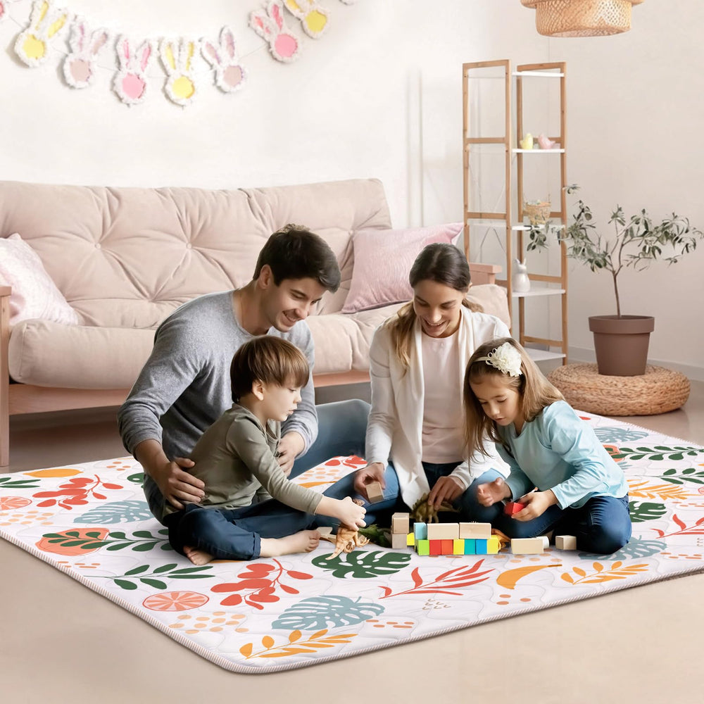 alldomess play mat foldable-storage design simplifies keeping a neat play area.