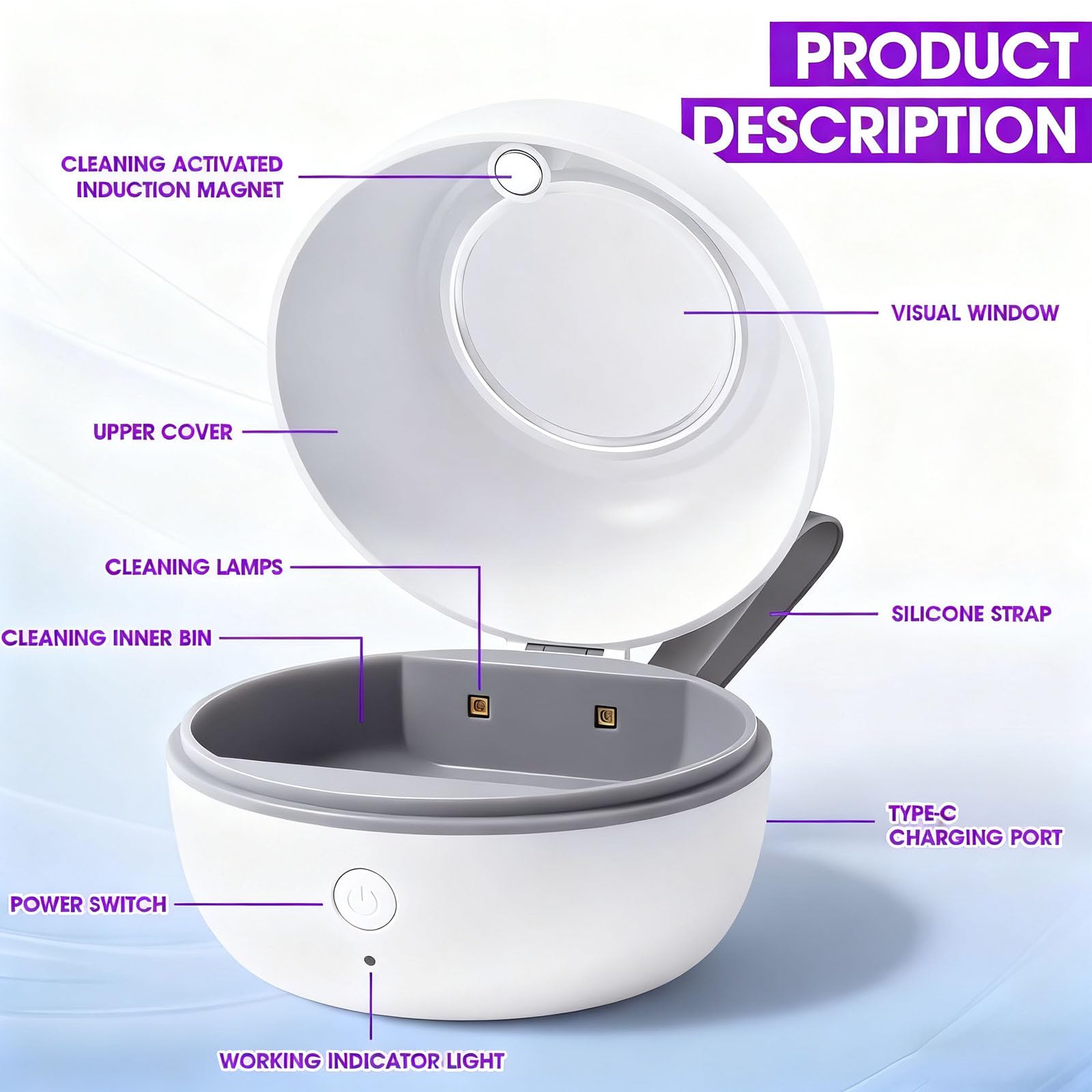 ALLGLAM stroller-attachment-compatibility allows quick on-the-go cleaning.