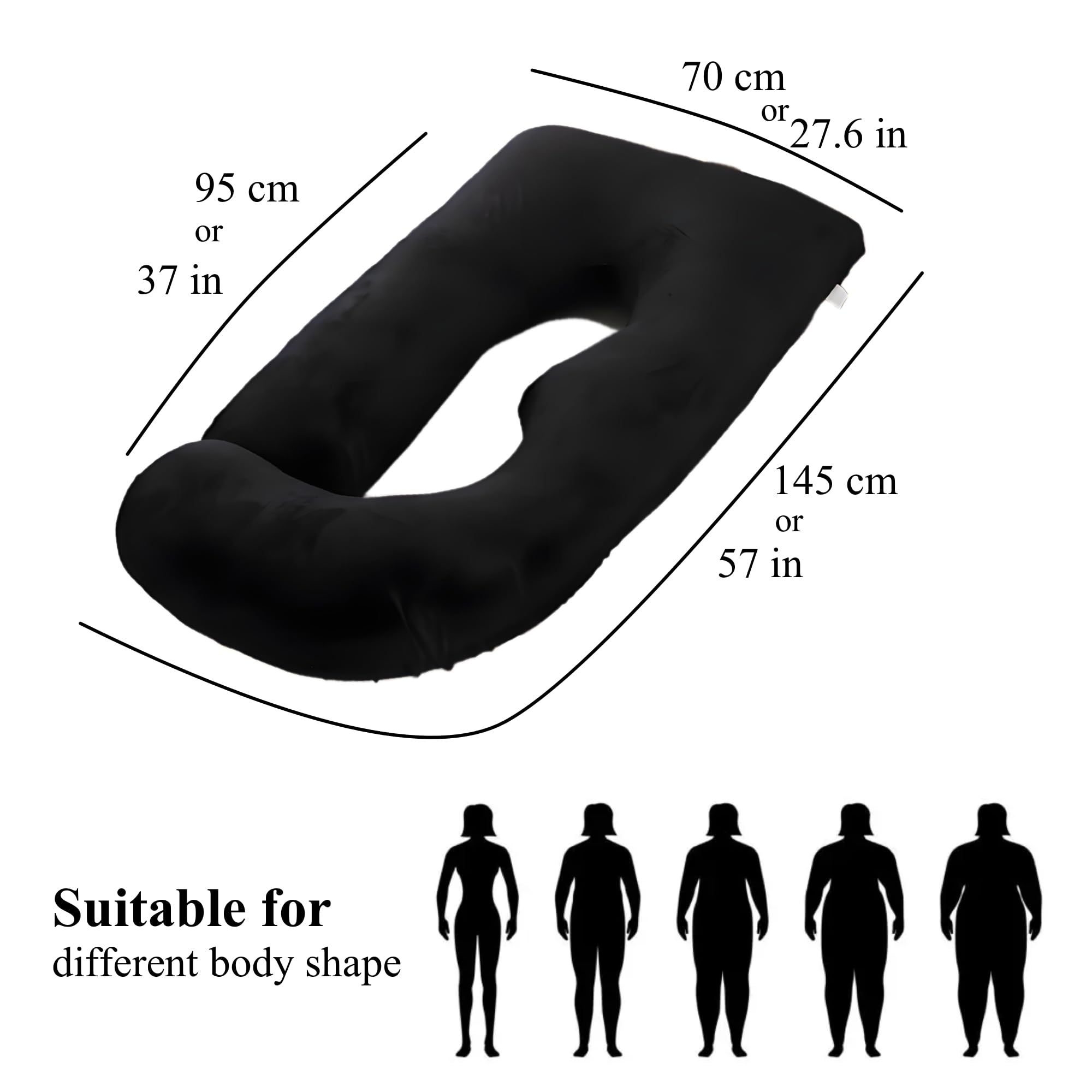 ALLOPERA easy-care pillow with removable cover for maintenance