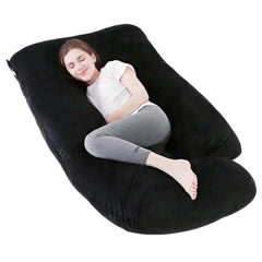 ALLOPERA pregnancy pillow full-length provides full-body sleep support
