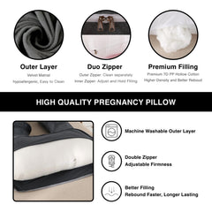 ALLOPERA removable cover allows easy washing after long nights.