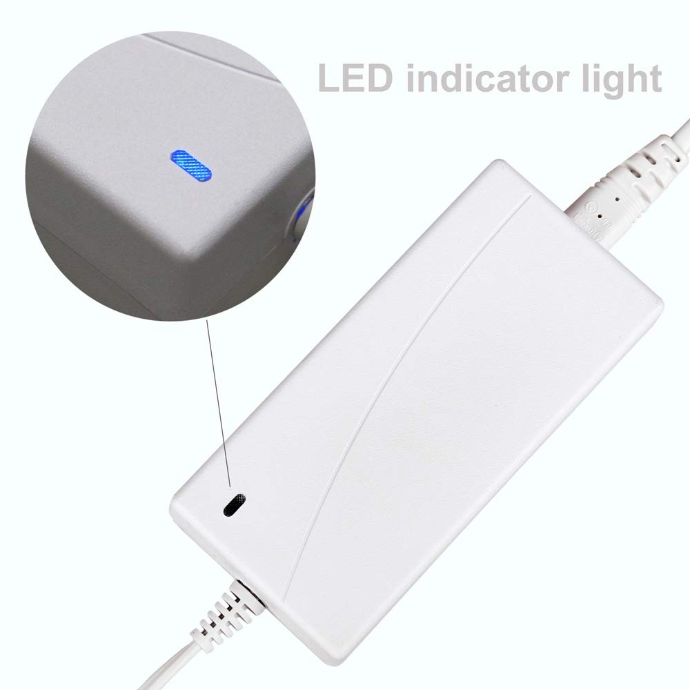 AlloverPower smart IC chip visible, highlighting safety features like overvoltage protection.