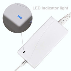 AlloverPower smart IC chip visible, highlighting safety features like overvoltage protection.