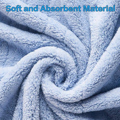 Allureza hooded towel doubles as cape or blanket for versatile use.