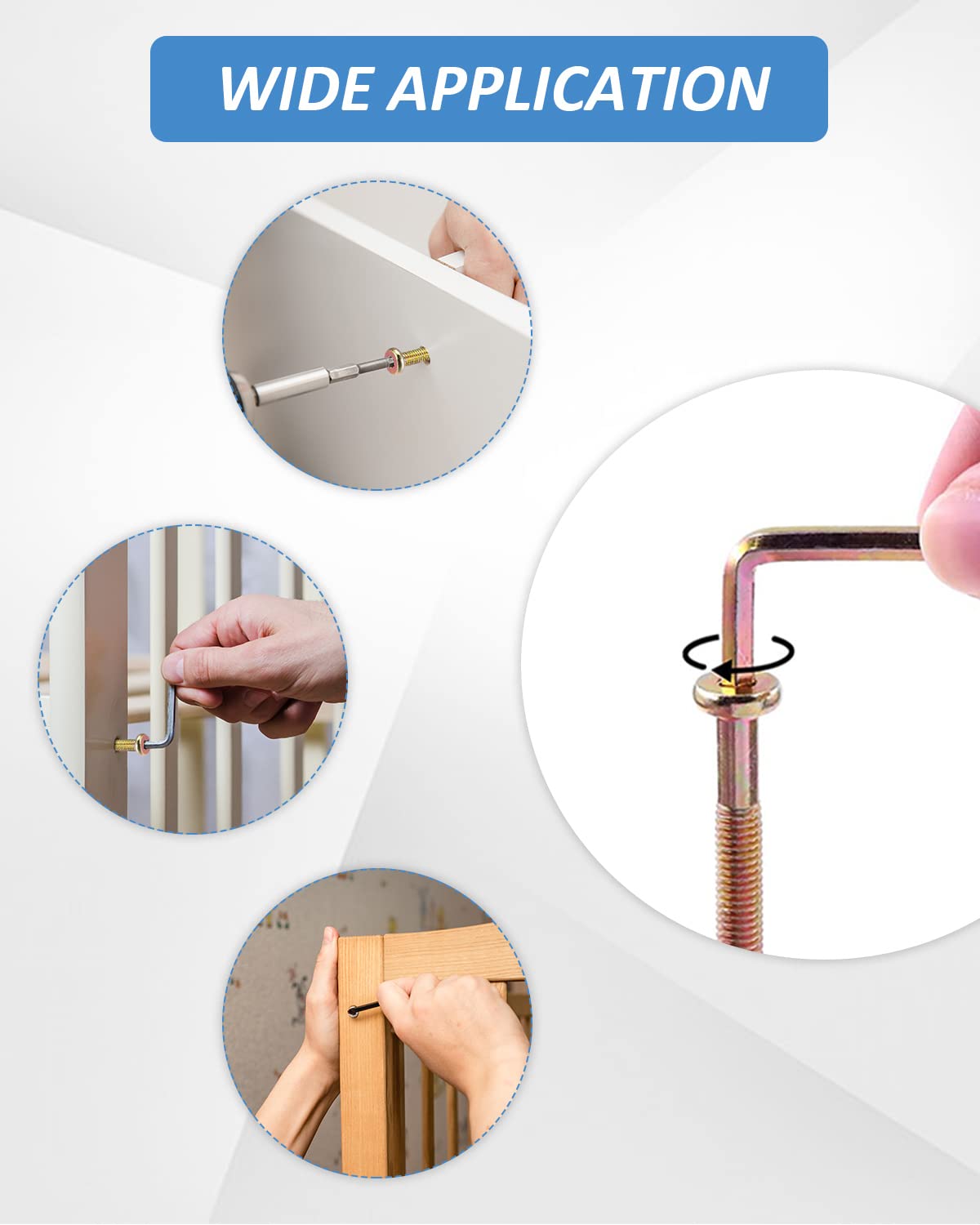 ALLWIN kit ideal for cribs, bunk beds, cupboards and chairs repairs