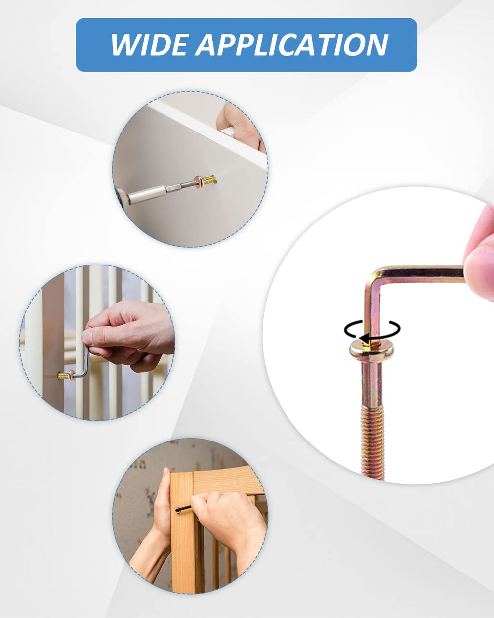 ALLWIN kit ideal for cribs, bunk beds, cupboards and chairs repairs