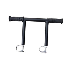 Almencla metal stroller handle extender mounted for easier reach