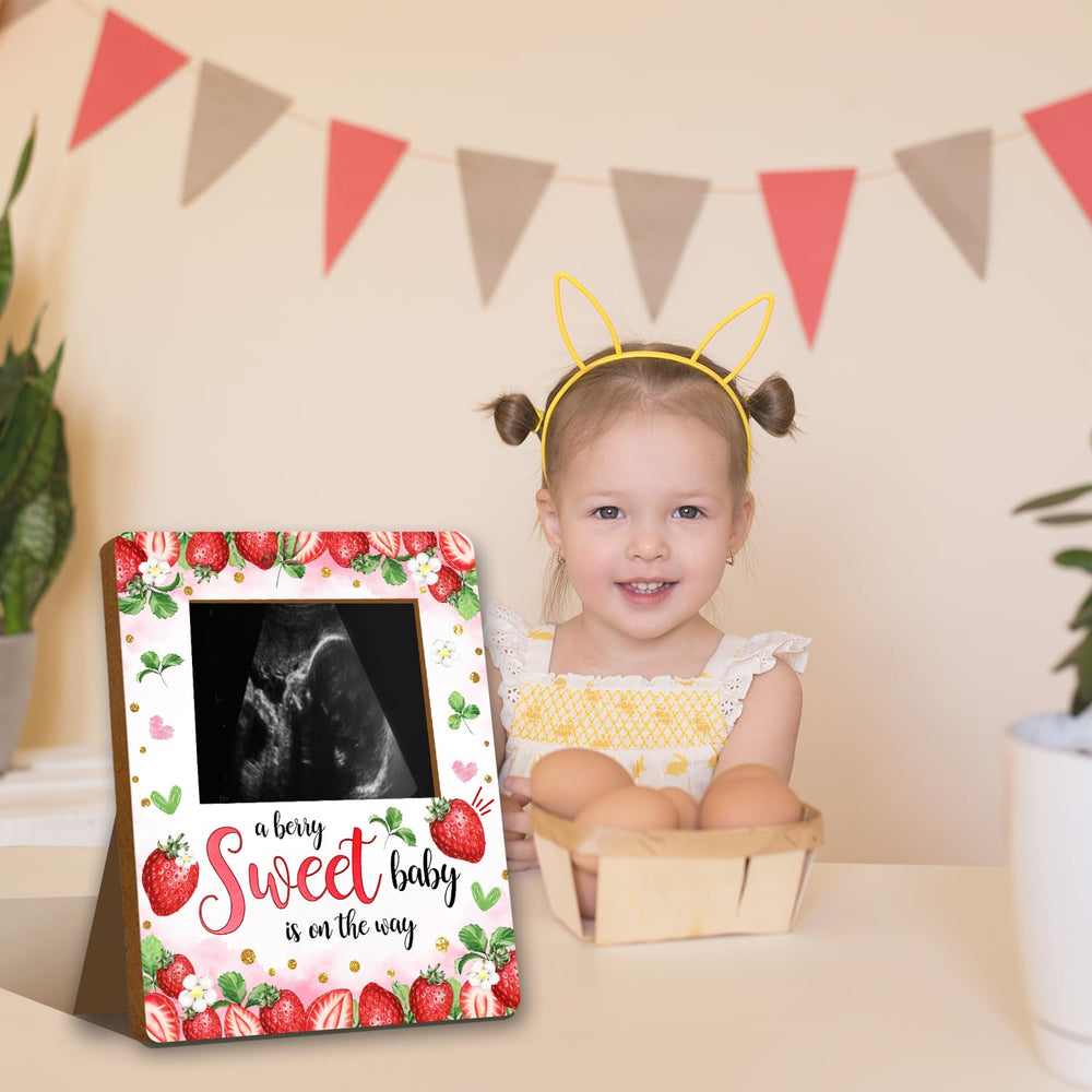 ALodr strawberry gender reveal decor complements celebrations