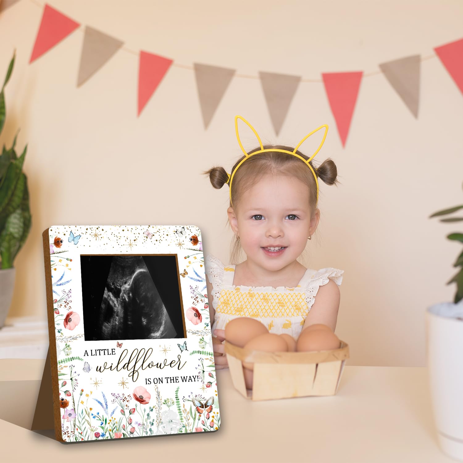 ALodr Wildflower ultrasound slot holds photos with neat organization