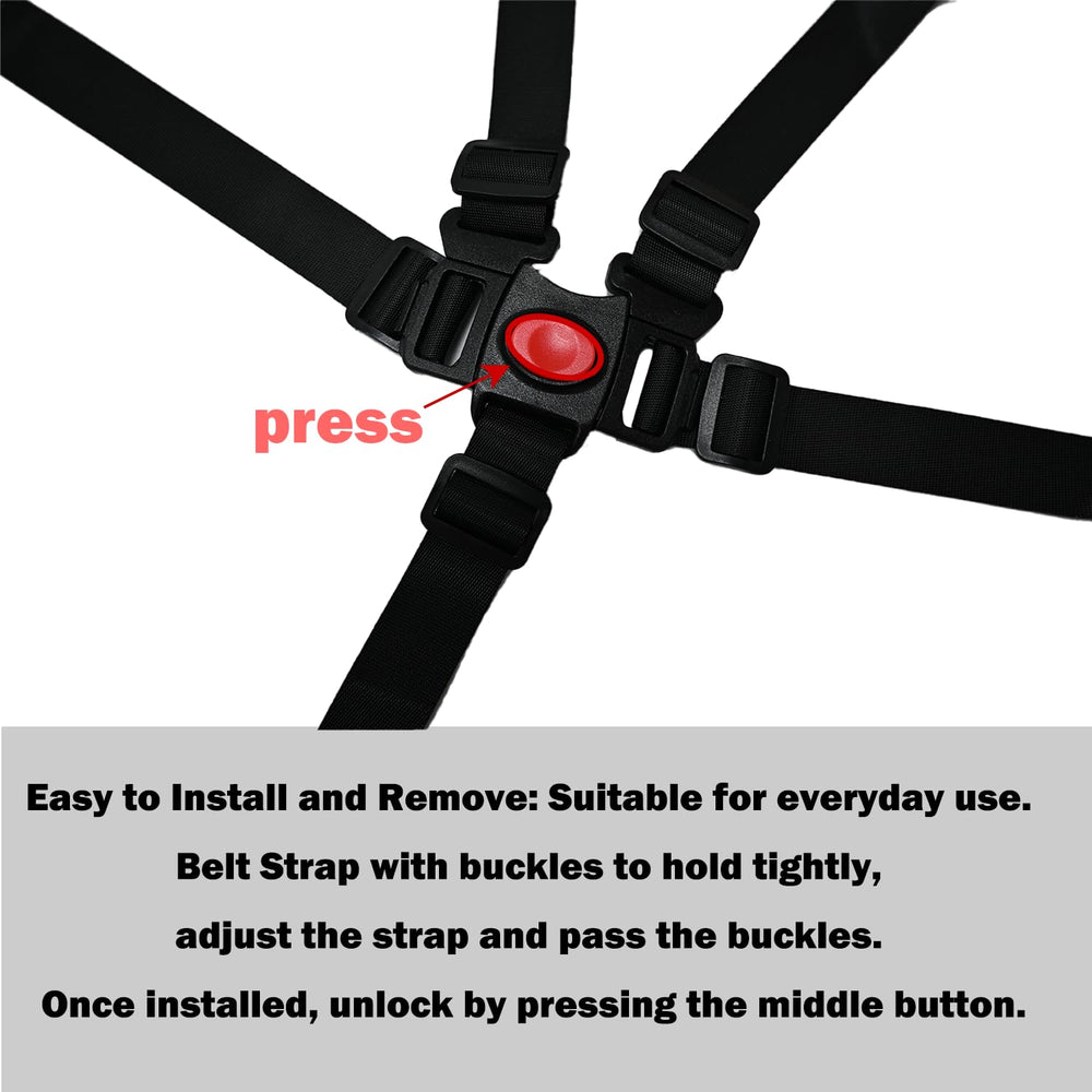 Alovexiong thickened nylon belt and high-strength buckle closeup indicating durability.