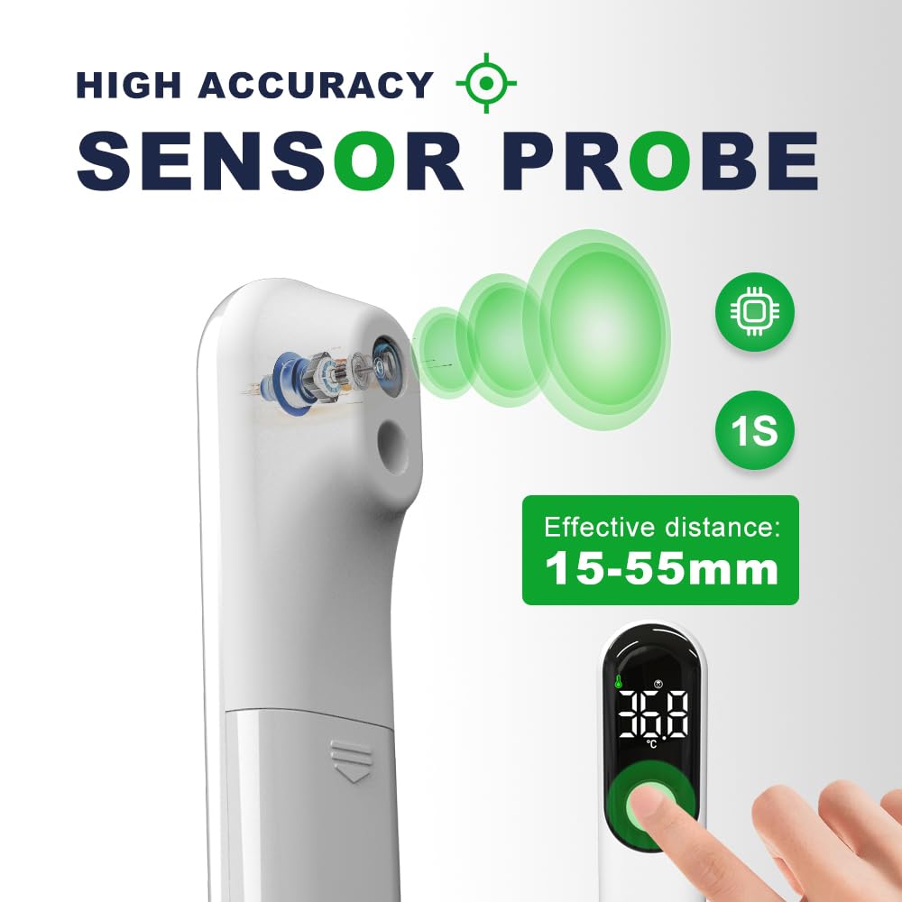 aloway reliable fast-reading display highlights quick fever screening