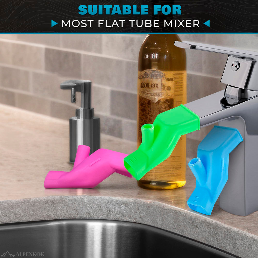 Alpenkok gift-ready sink extender displayed for new parents.