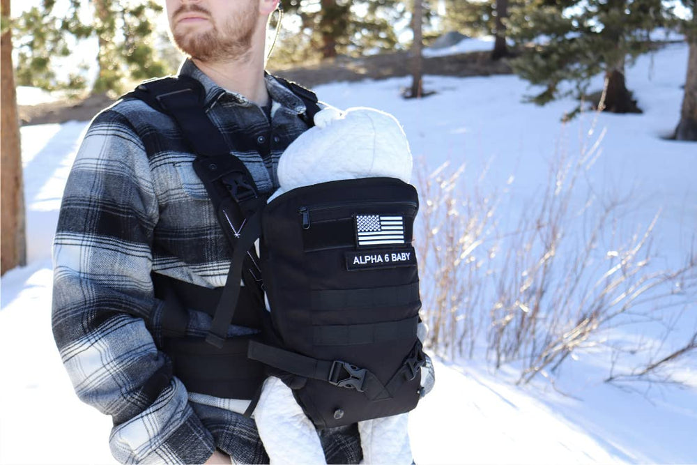 Alpha Six Baby Carrier suitable for toddlers 8-35 lbs.